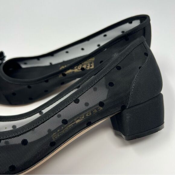 Salvatore Ferragamo Vara Mesh Pumps NWOTS - Picture 4 of 6